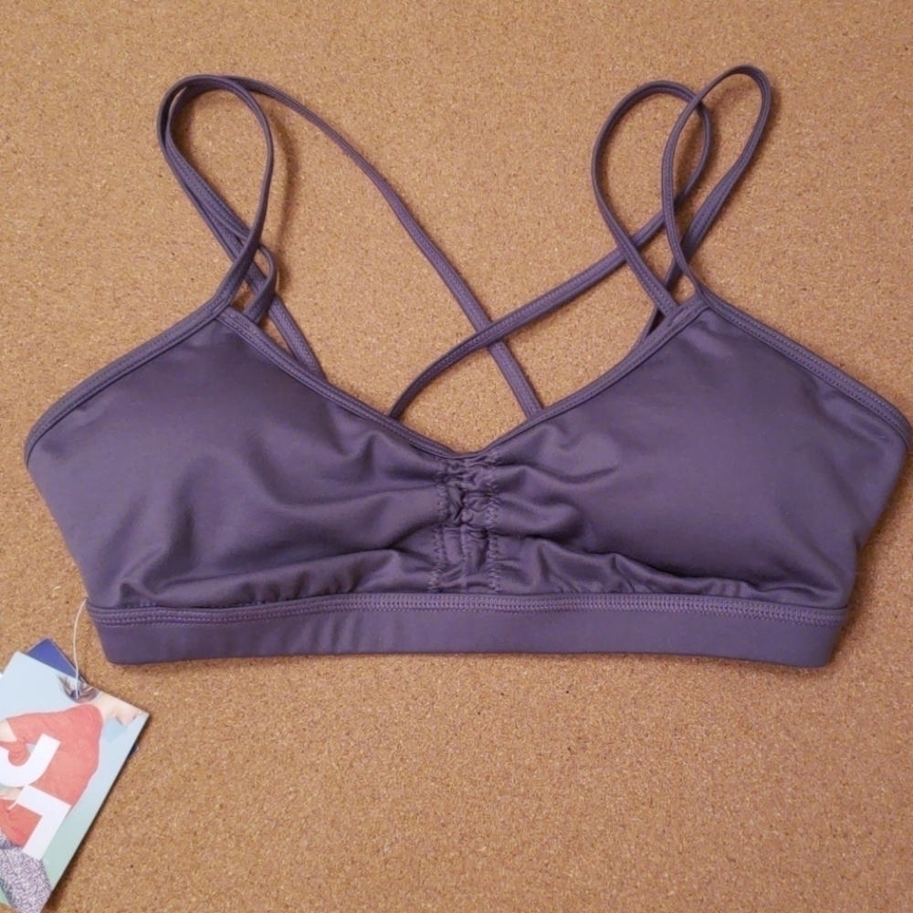 𝅺joy Lab Purple Sports Bra NWT